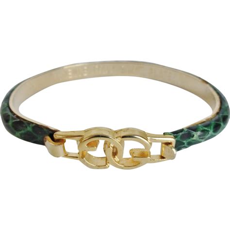 gucci brooch mens bracelets|gucci bracelet men's snake.